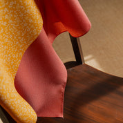 Studio Sakana - Amunzen Reversible Fine Sharkskin Pattern Sakura Red Furoshiki