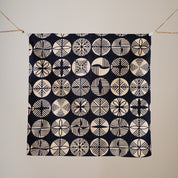 Studio Sakana - Isa monyo Reversible Pine Navy Blue/Red Furoshiki