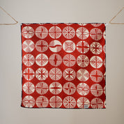 Studio Sakana - Isa monyo Reversible Pine Navy Blue/Red Furoshiki