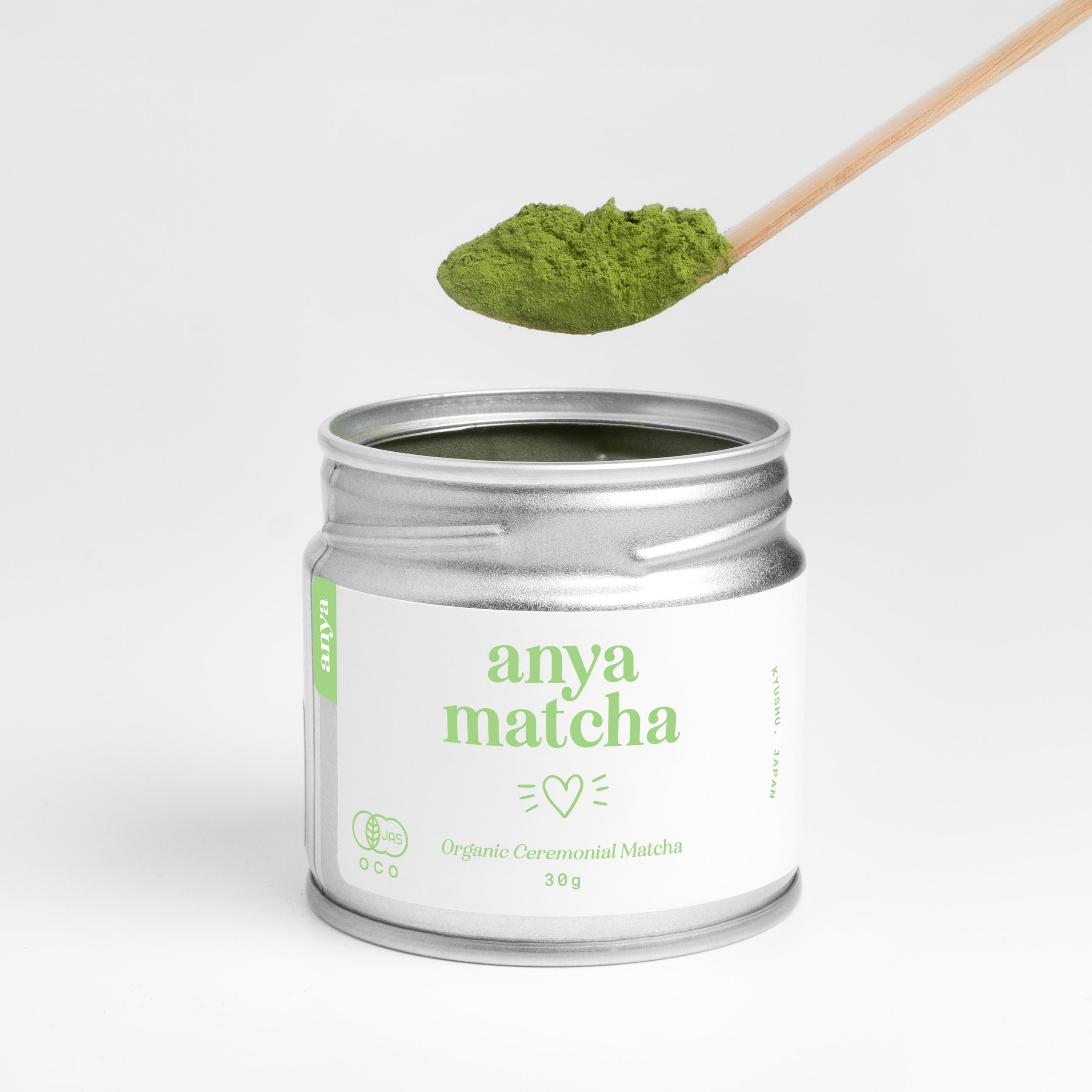Anya Matcha - Organic Ceremonial Grade Matcha 30g