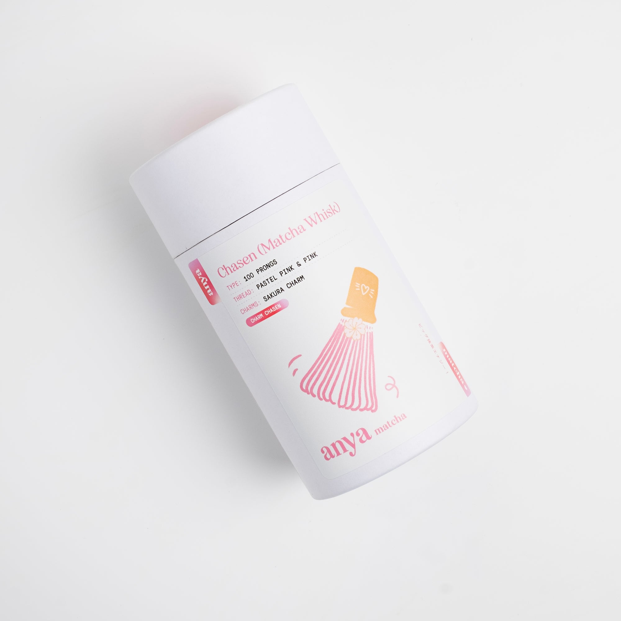 Matcha Whisk - 100 Prongs With Sakura Charms