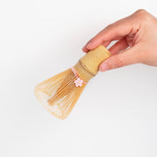 Matcha Whisk - 100 Prongs With Sakura Charms