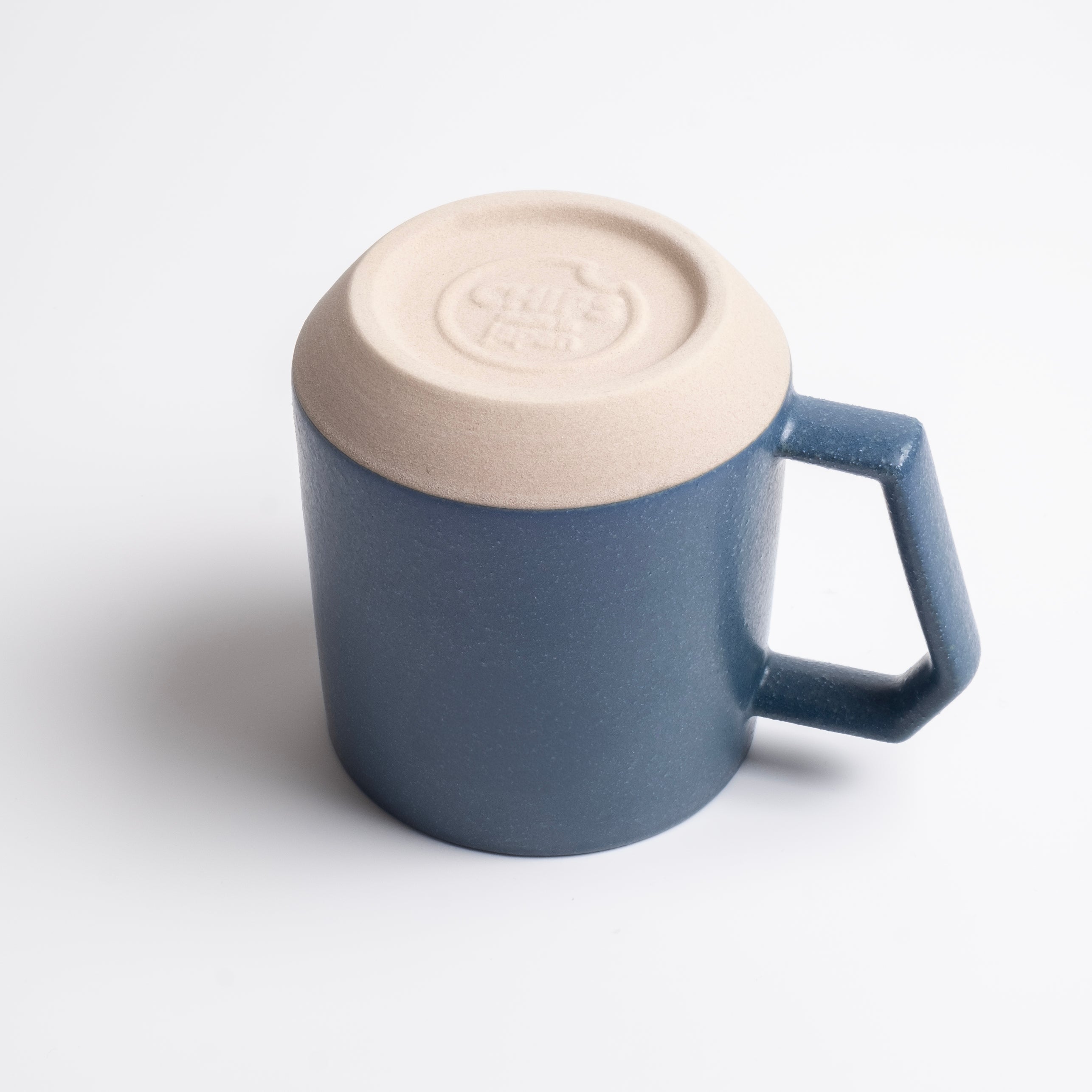 Chips Mug Large 380ml - Marine Blue