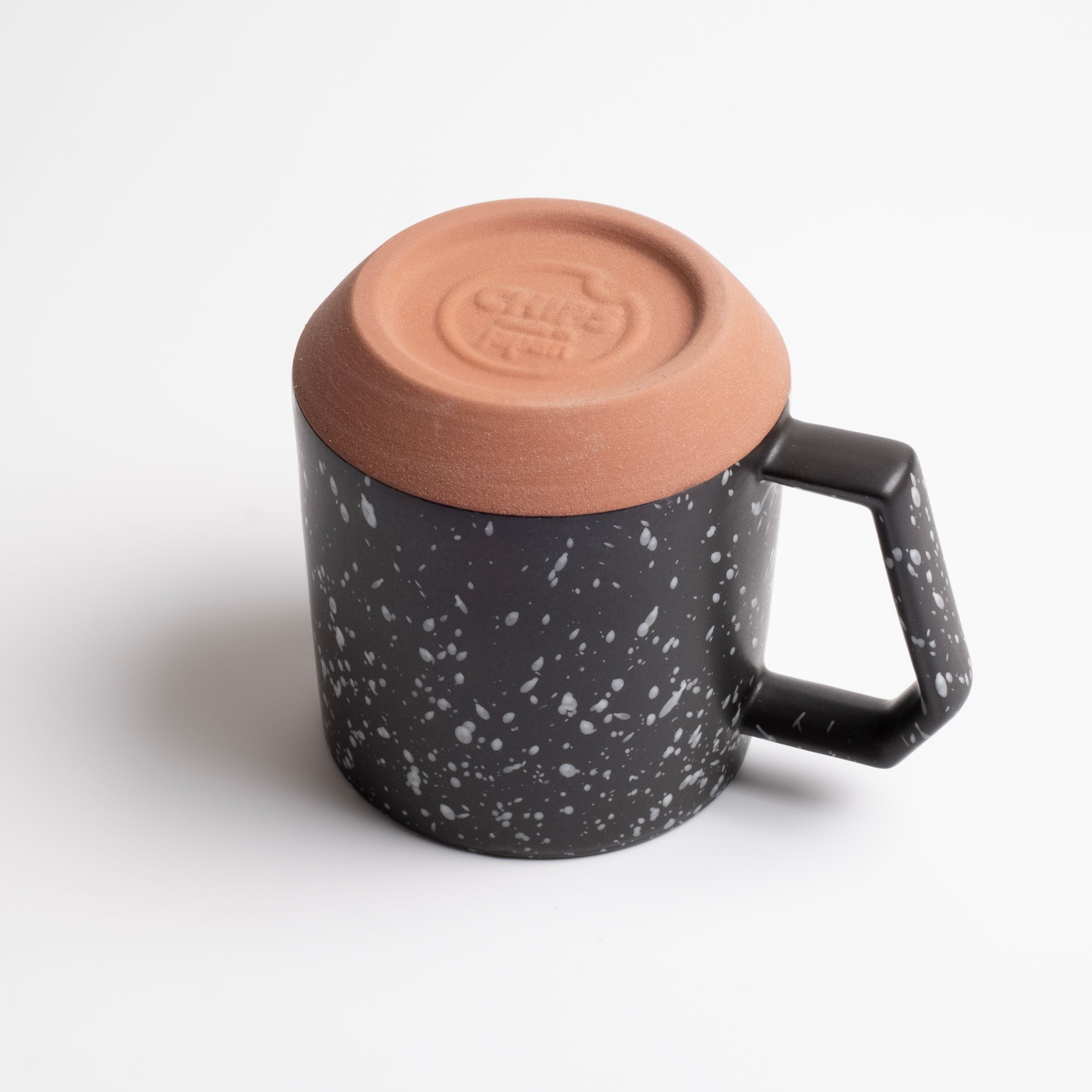 Chips Mug Large 380ml - Speckled Black