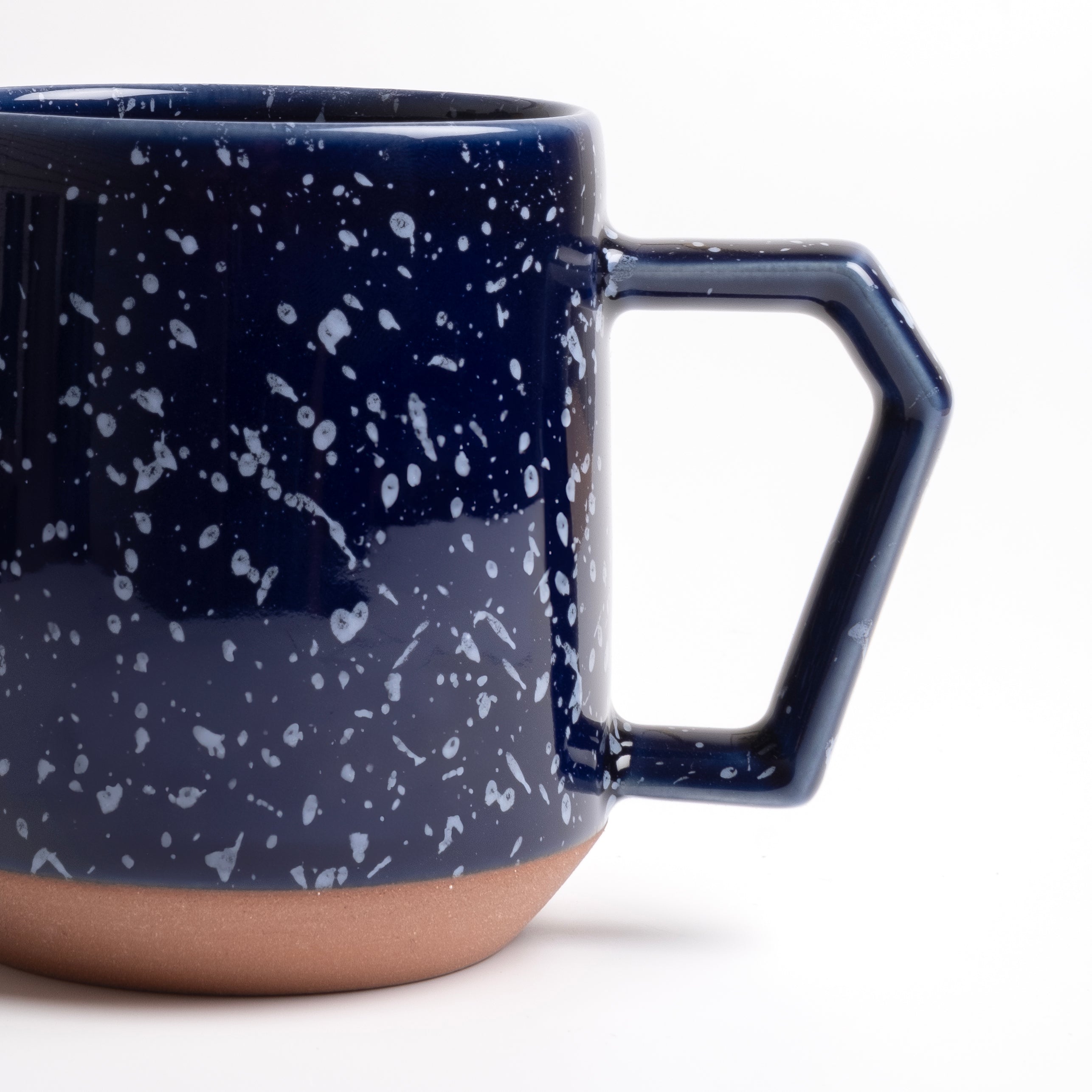 Chips Mug Large 380ml - Speckled Navy