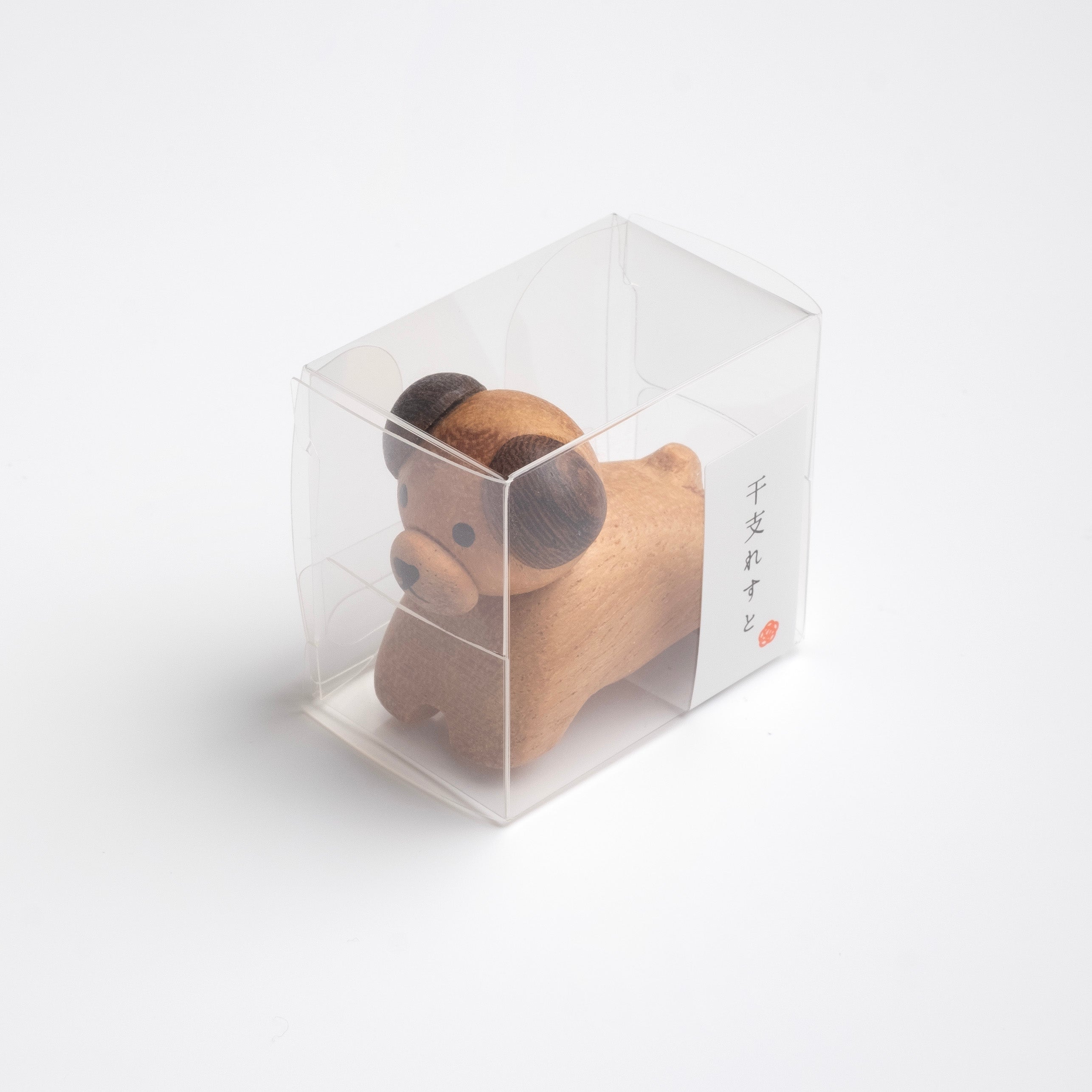 Wooden Dog Chopstick Rest