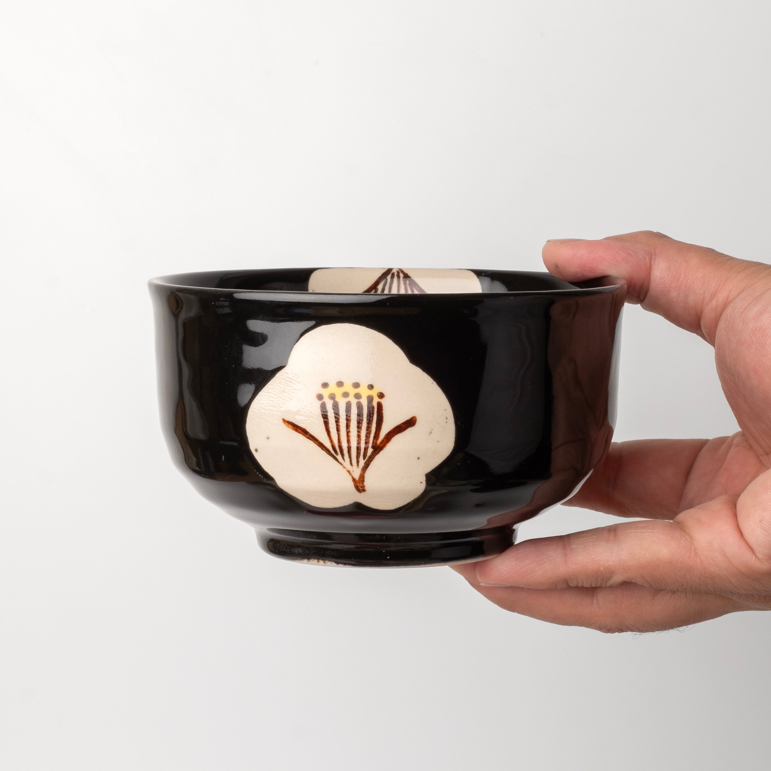 Matcha Bowl - Black Camellia