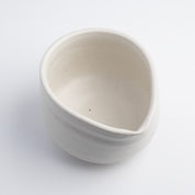 Matcha Bowl with Spout Large - Cream