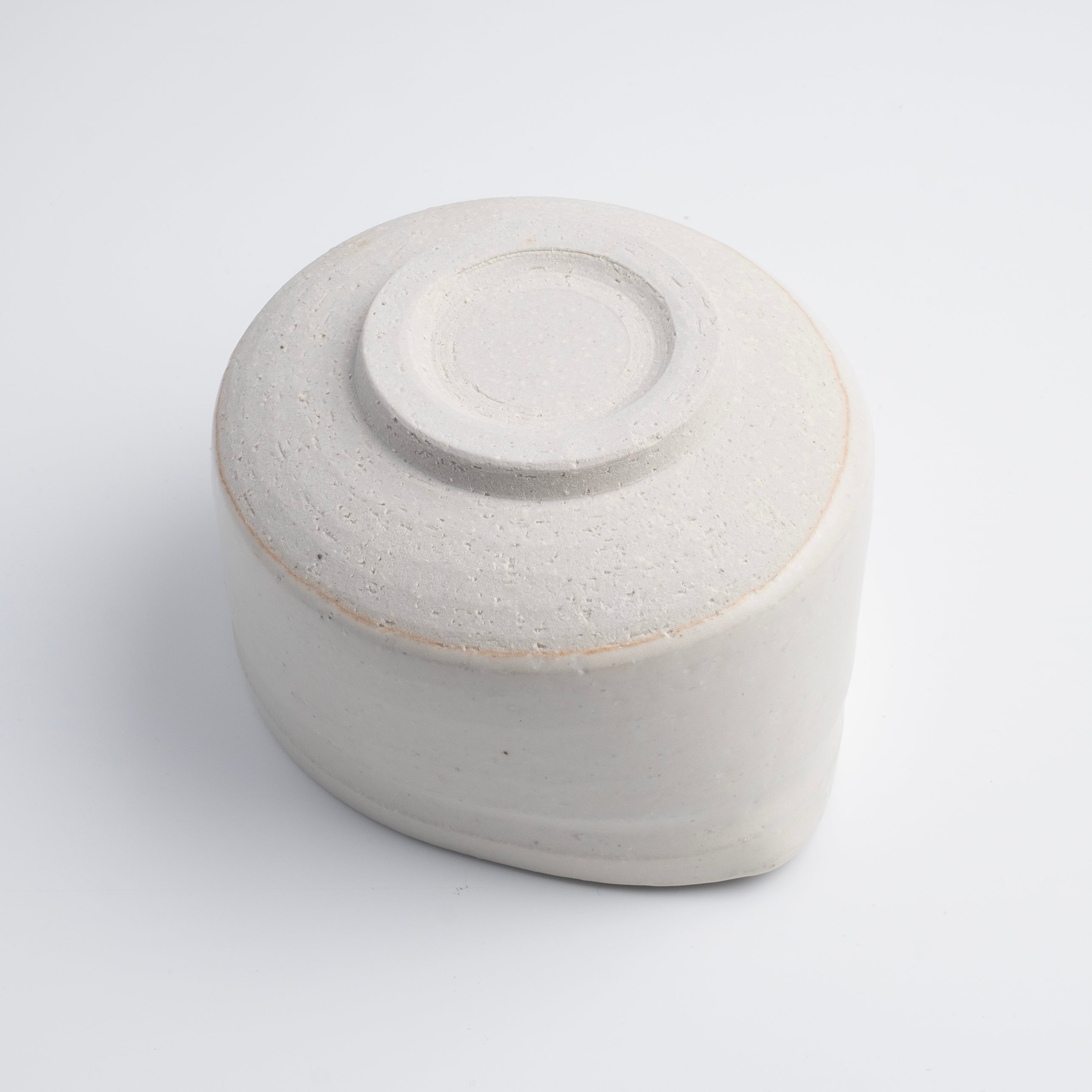 Matcha Bowl with Spout Large - Cream