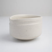 Matcha Bowl with Spout Large - Cream