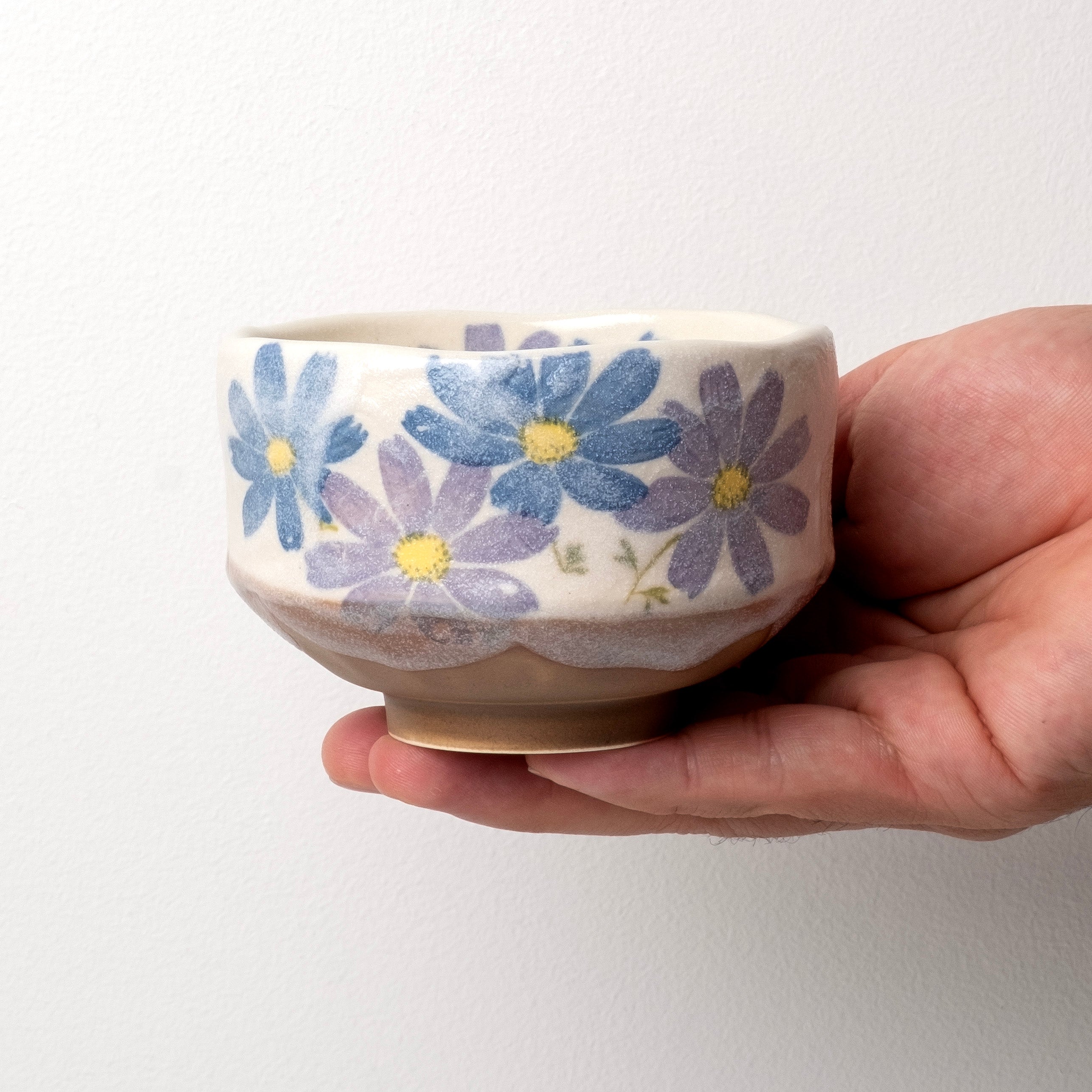 Mini Matcha Bowl - Winter Daisy