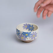 Mini Matcha Bowl - Winter Daisy