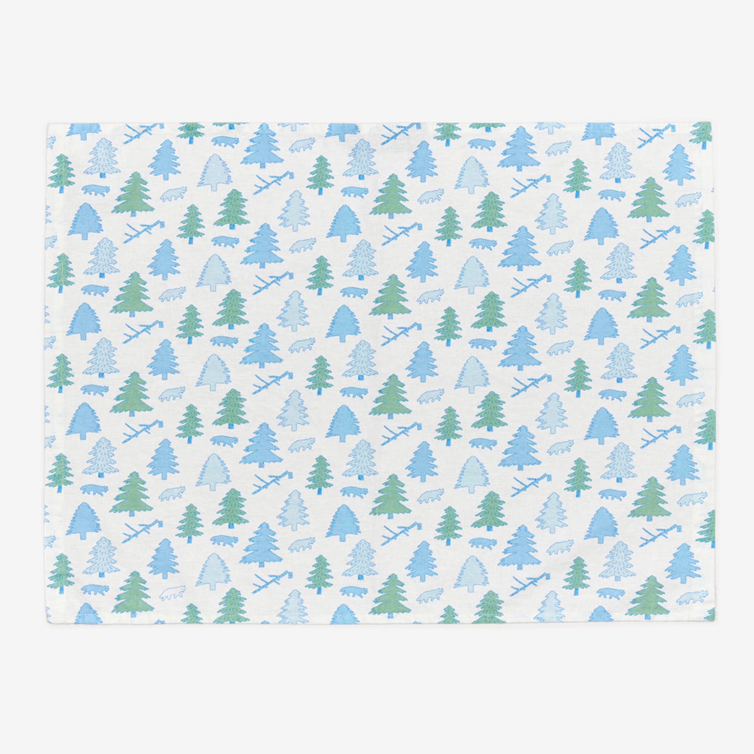 North Land Tea Towel Blue & Green - 60x45cm