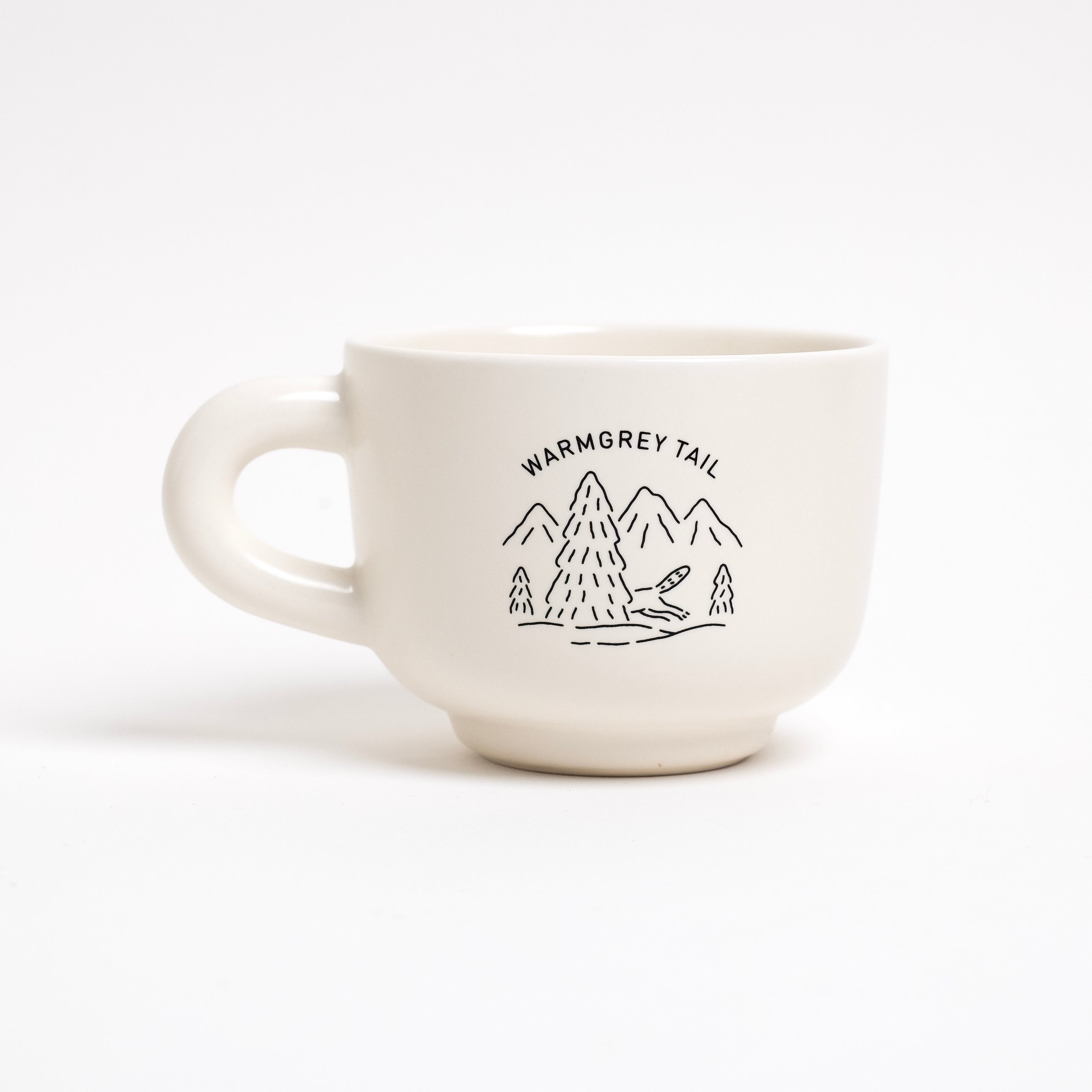 Tube Mug - Triangle Dog 350ml