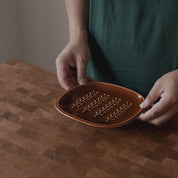 Crust Plate 19 cm - Chocolate