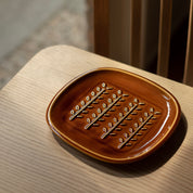 Crust Plate 19 cm - Chocolate