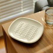 Crust Plate 19 cm - White
