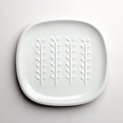Crust Plate 19 cm - White