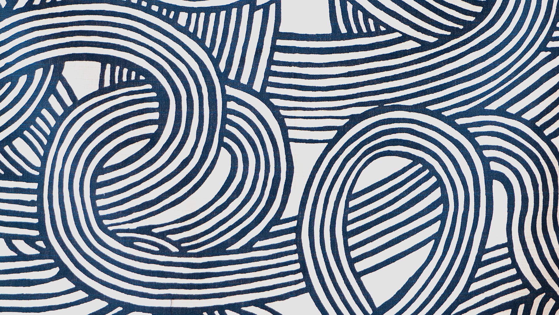 Studio Sakana - Isa monyo Reversible Knot Blue Orange Furoshiki
