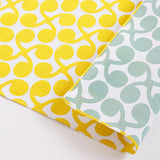 Studio Sakana - Isa monyo Reversible Sprout Yellow/Light Green Furoshiki