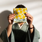 Studio Sakana - Isa monyo Reversible Sprout Yellow/Light Green Furoshiki