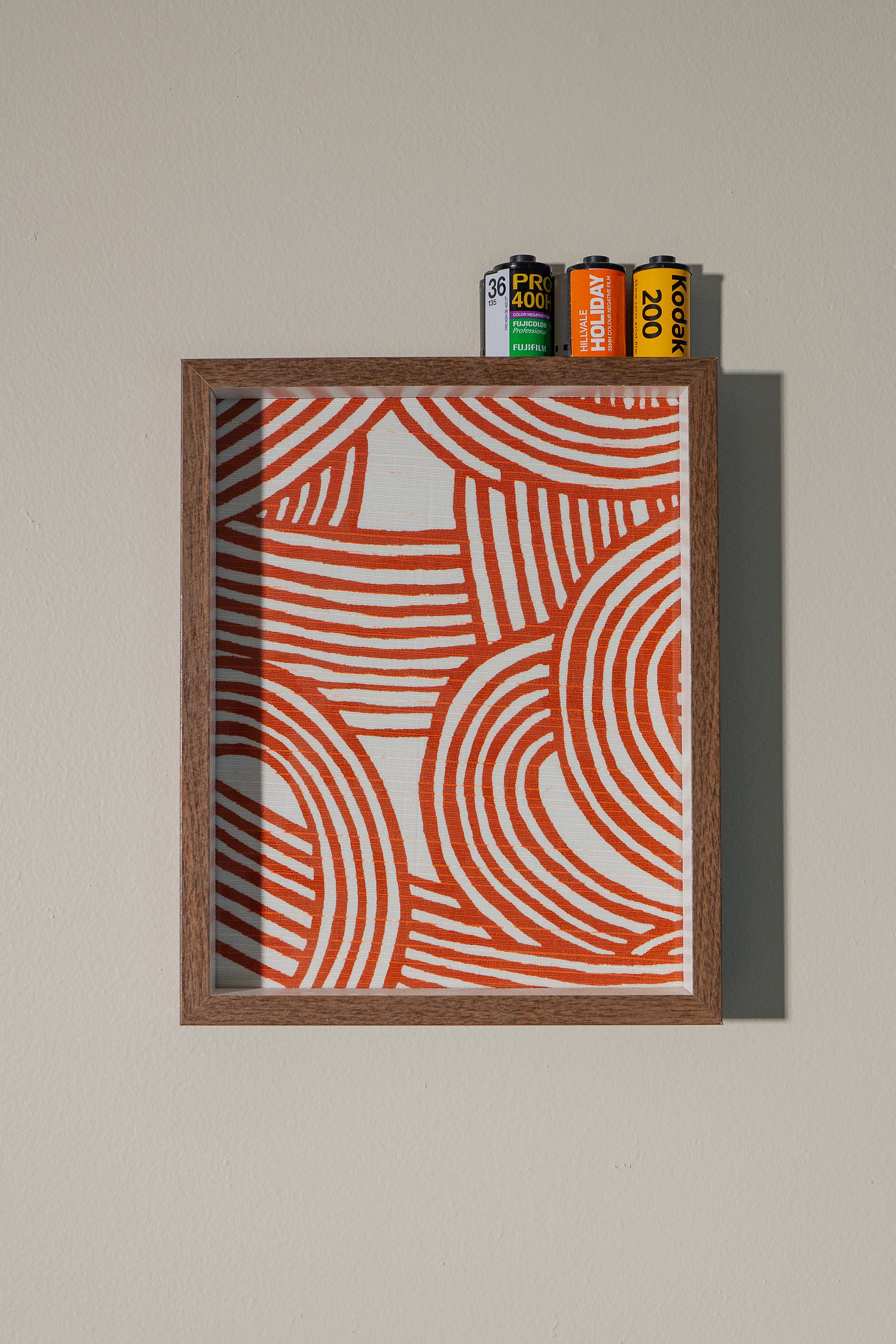 Studio Sakana - Isa monyo Reversible Knot Blue Orange Furoshiki