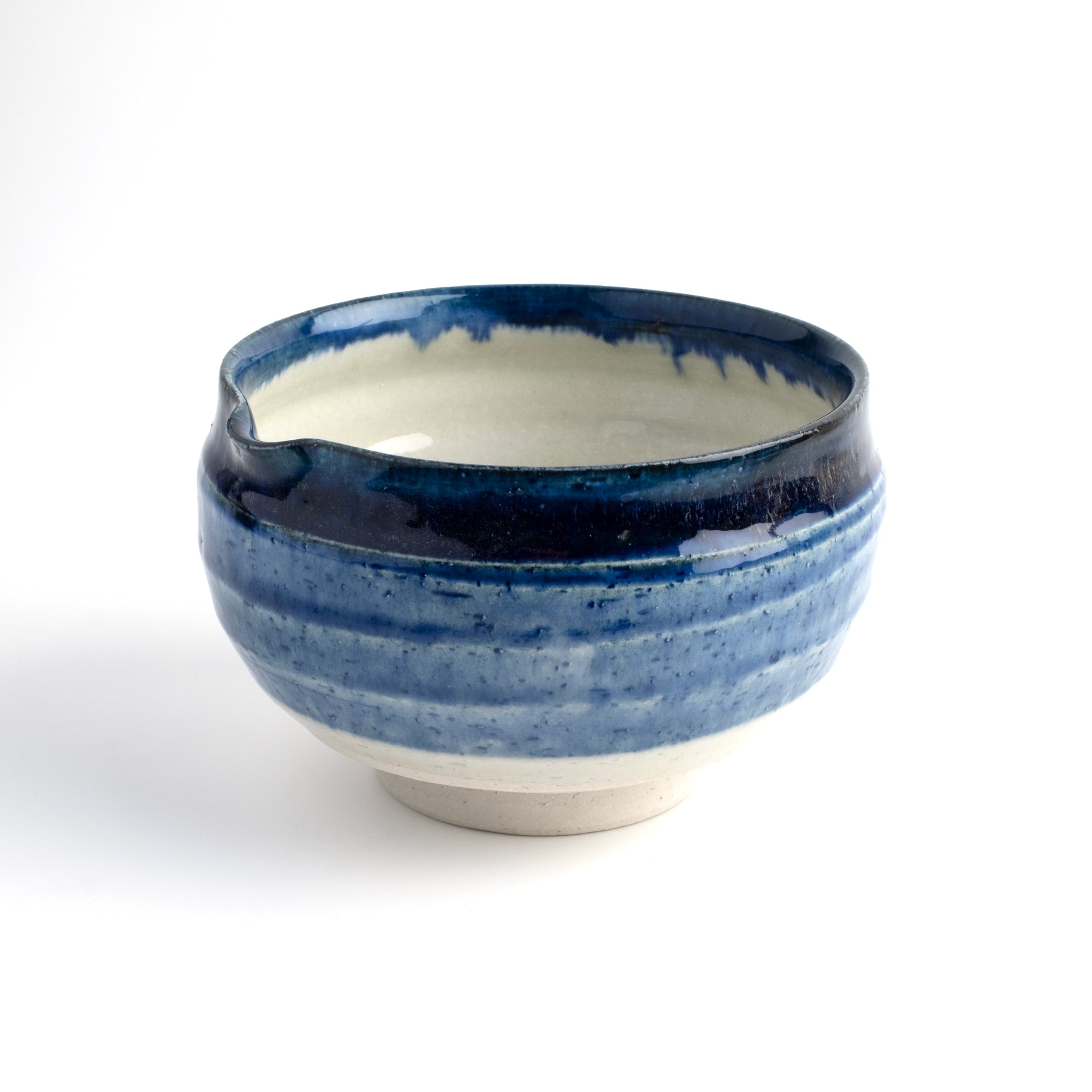 Aonami Matcha Bowl with Spout