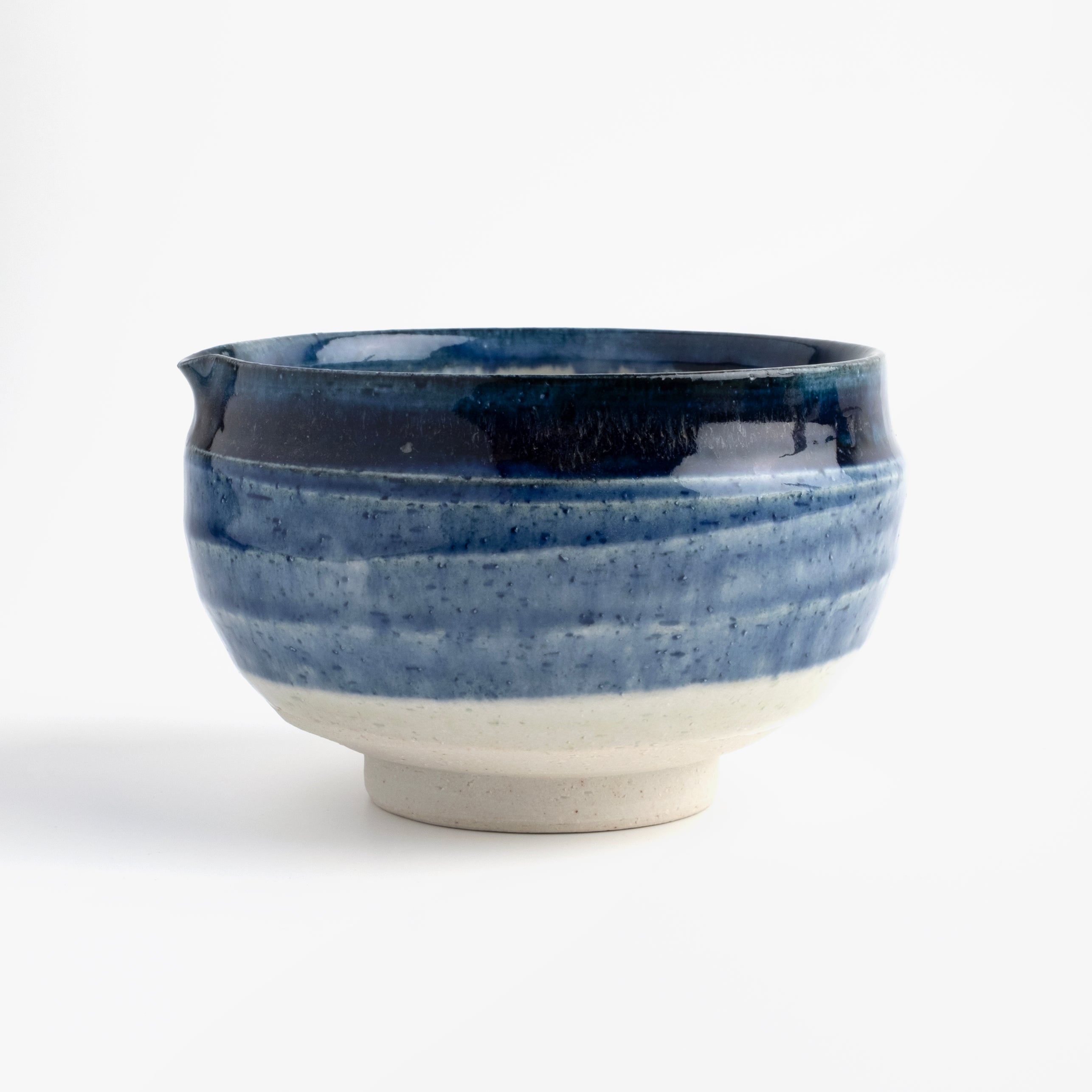 Aonami Matcha Bowl with Spout