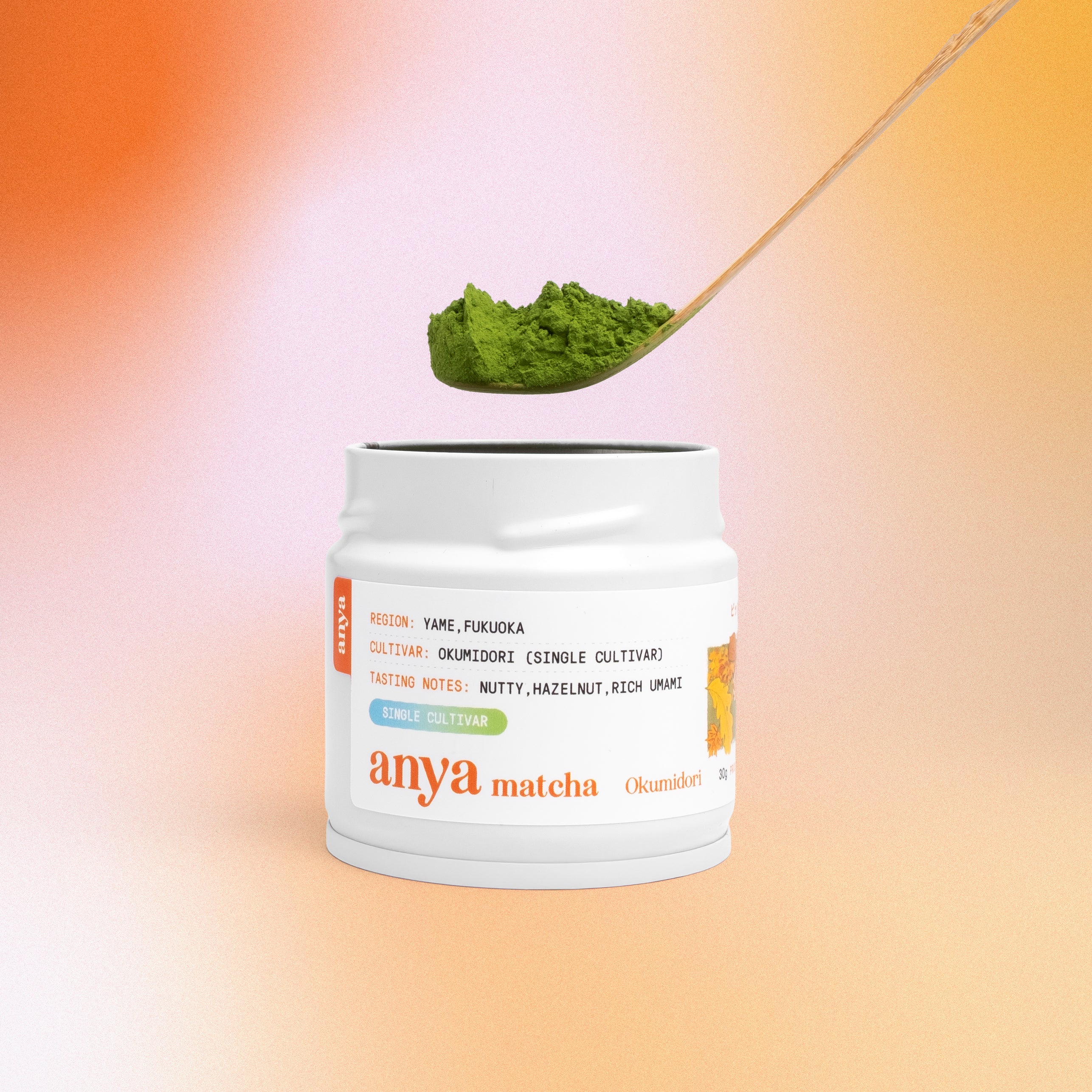 Anya Matcha - Yame Single Cultivar Okumidori 30g