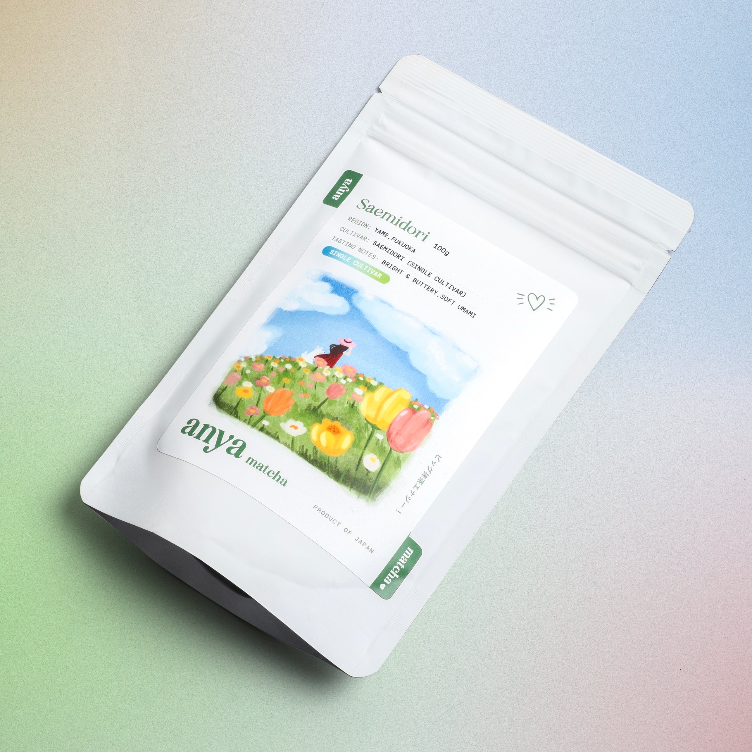 Anya Matcha - Yame Single Cultivar Saemidori 100g
