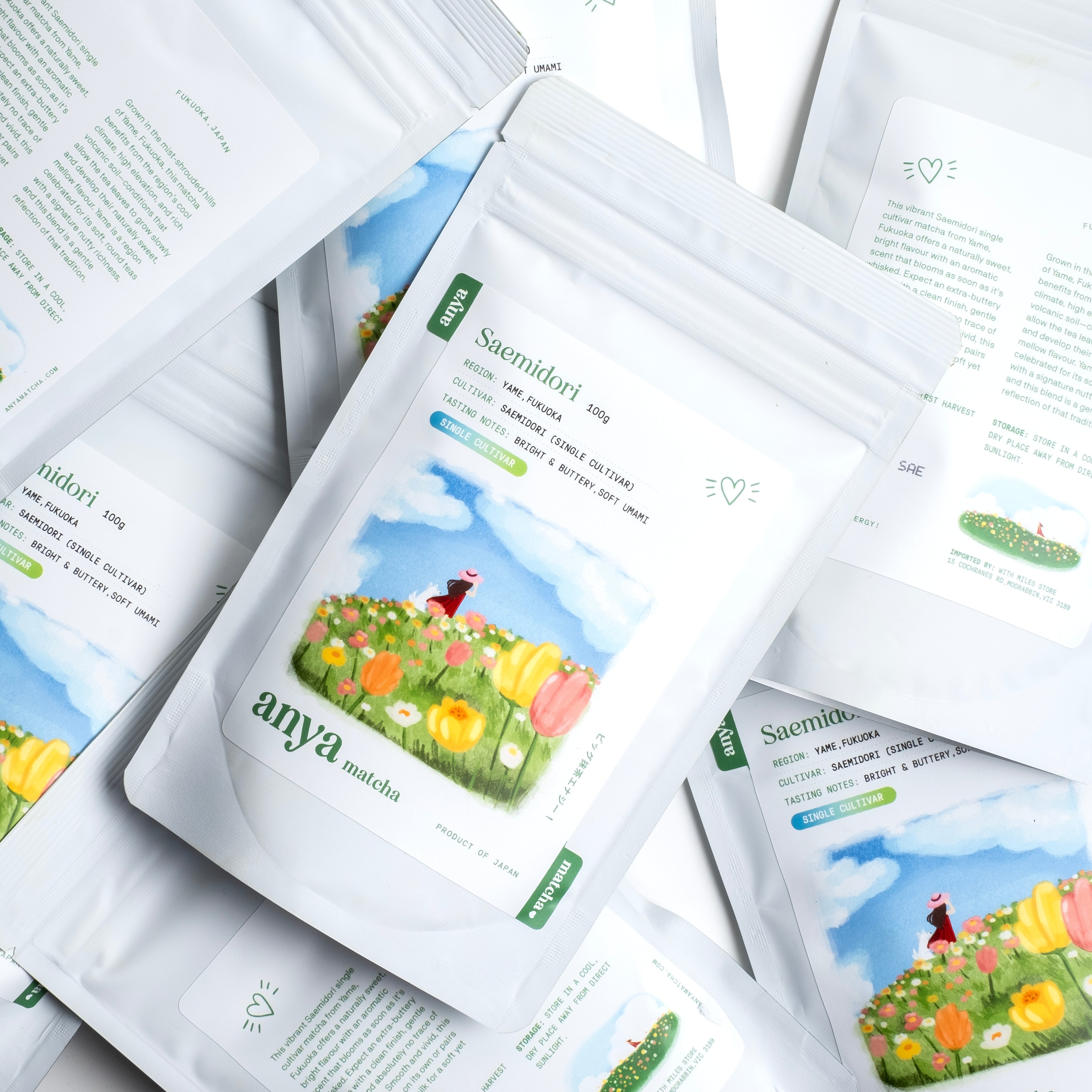 Anya Matcha - Yame Single Cultivar Saemidori 100g