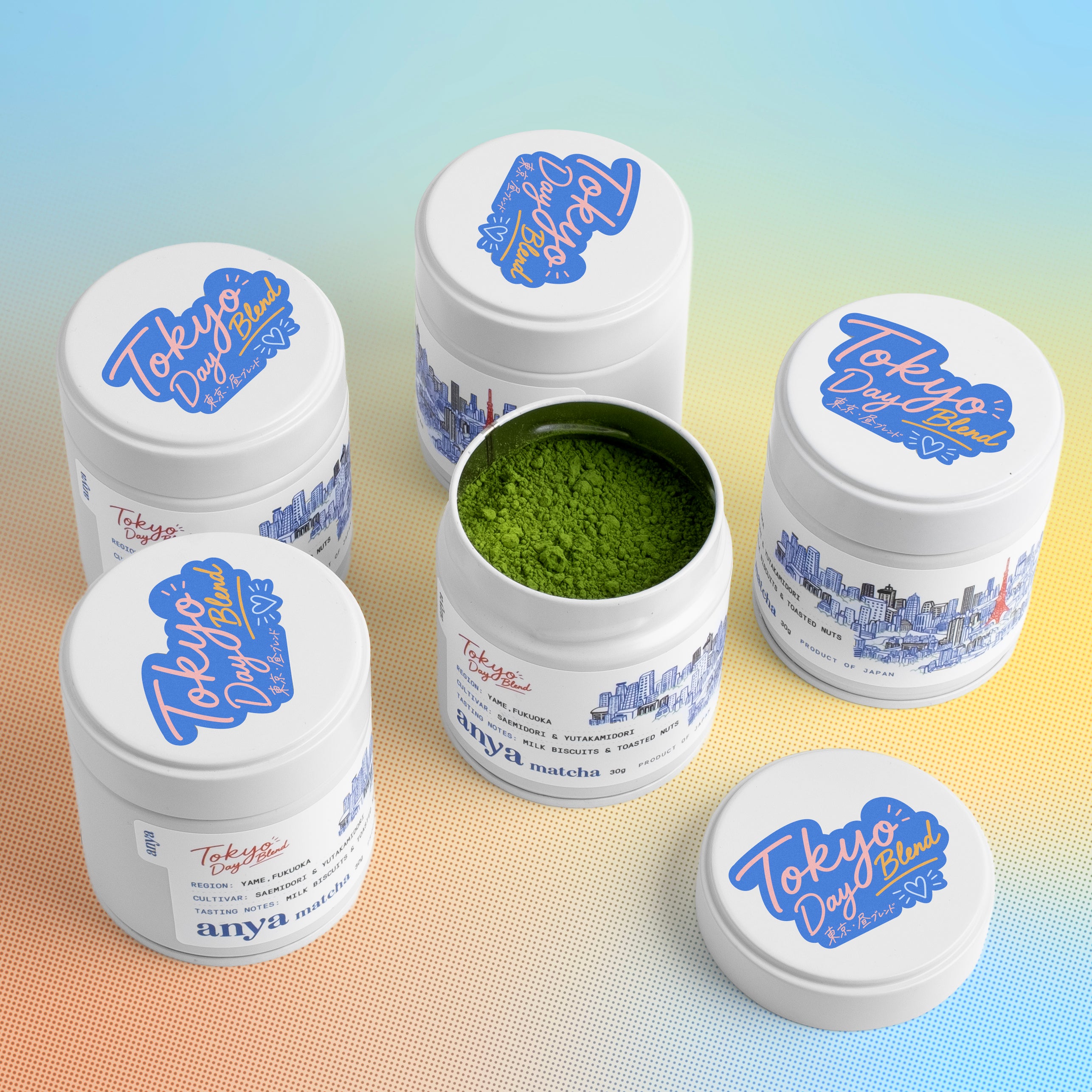 Anya Matcha - Tokyo Day Blend Ceremonial Grade Matcha 30g