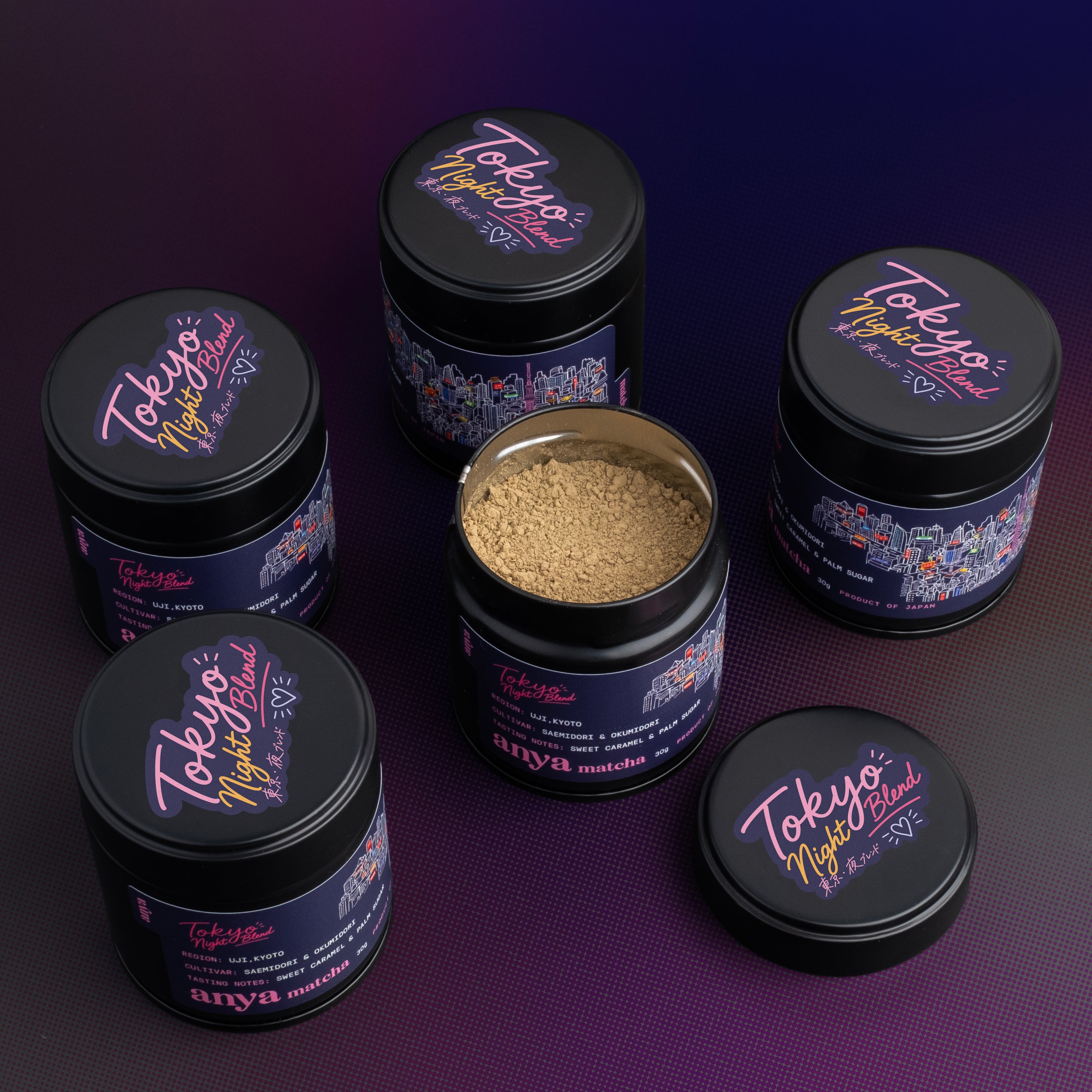 Anya Matcha - Tokyo Night Blend Light Roast Hojicha 30g