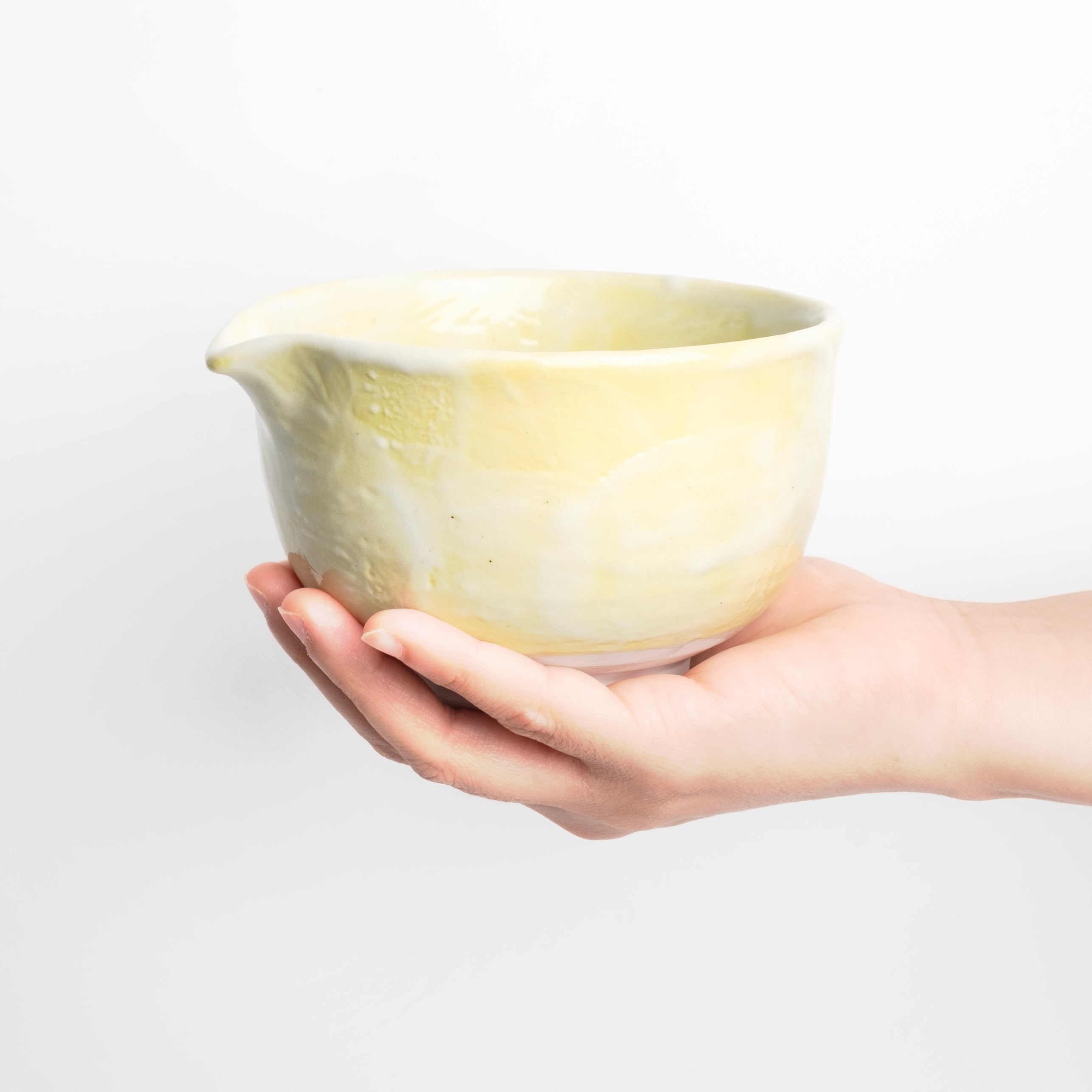 Yuzu Kurimu Matcha Bowl with Spout