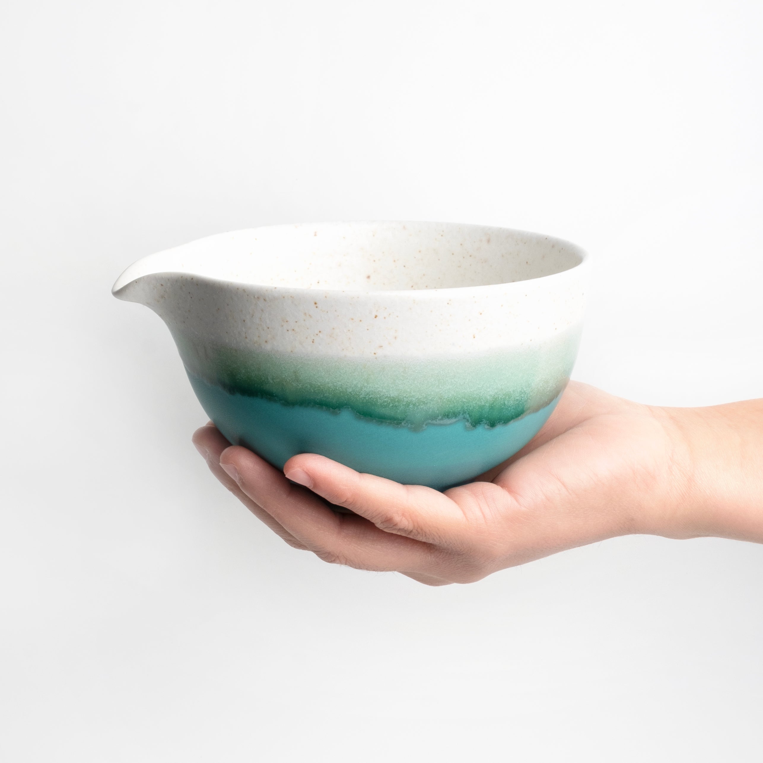 Nagisa Shio Matcha Bowl with Spout