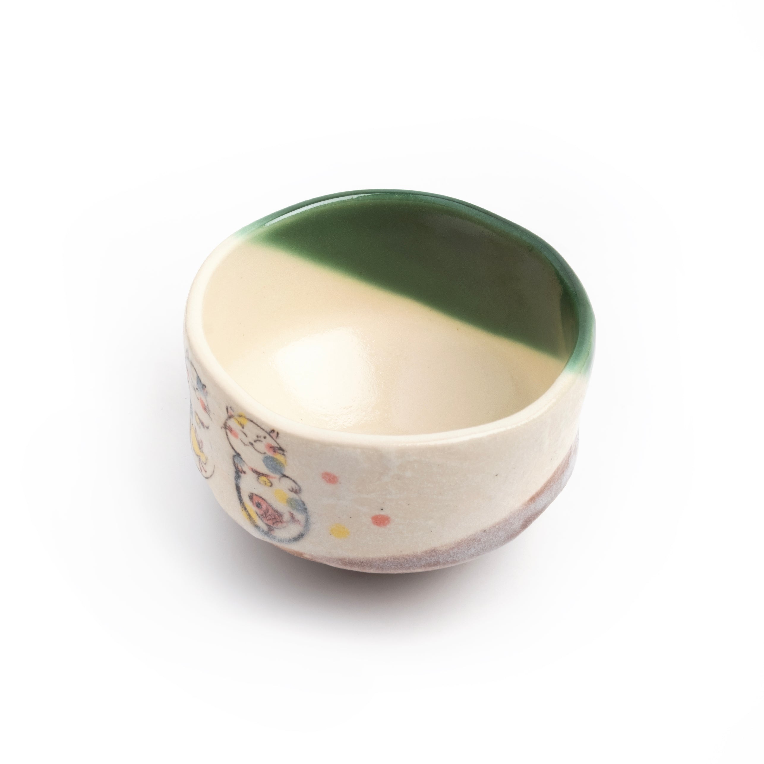 Mini Matcha Bowl - Fuku Neko