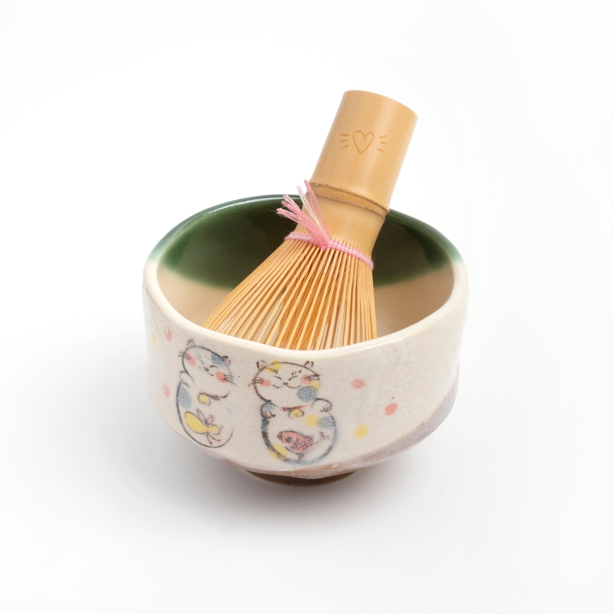 Mini Matcha Bowl - Fuku Neko