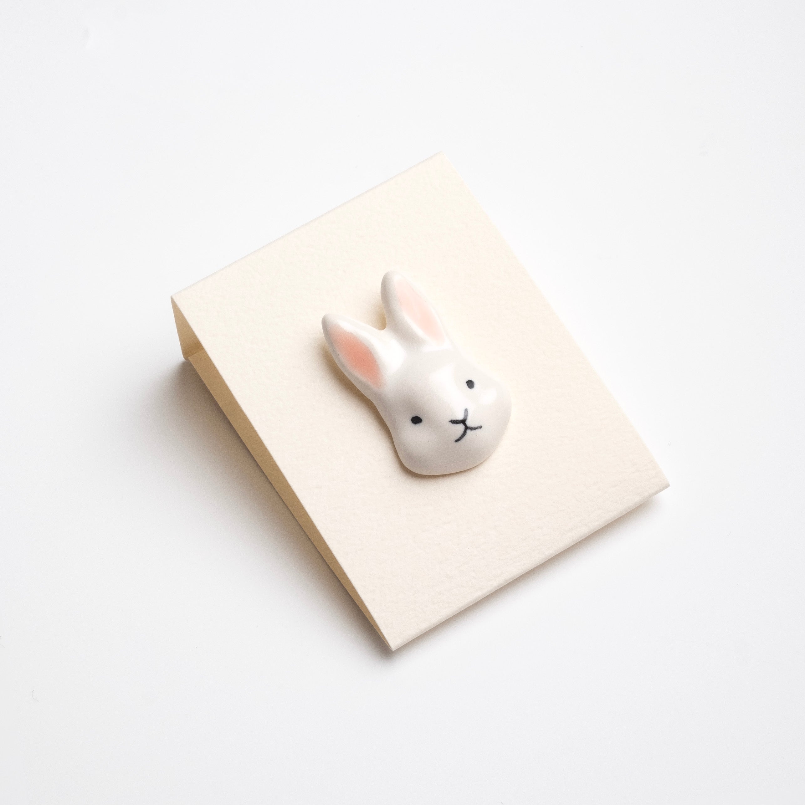 Bunny Ceramic Pin