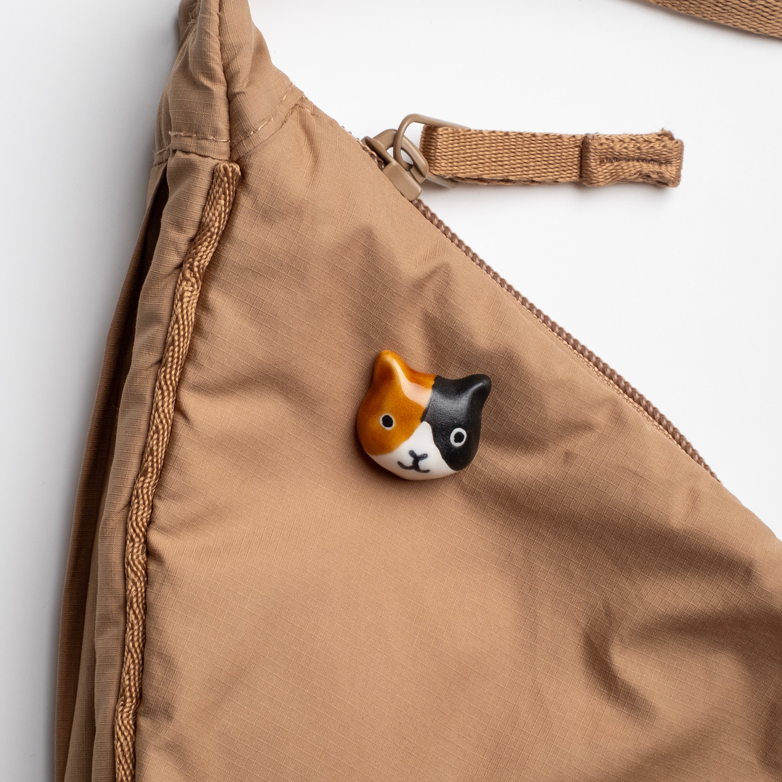 Cat Ceramic Pin