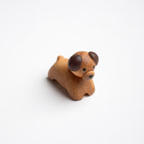 Wooden Dog Chopstick Rest