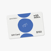 With Miles Store Gift Card