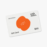 With Miles Store Gift Card