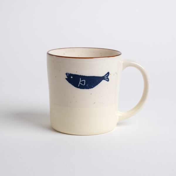 Izawa Japan | Fish Japanese Ceramic Mugs 270ml | With Miles Izawa Japan | Fish Japanese Ceramic Mugs 270ml | With Miles