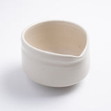 Matcha Bowl with Spout - Cream