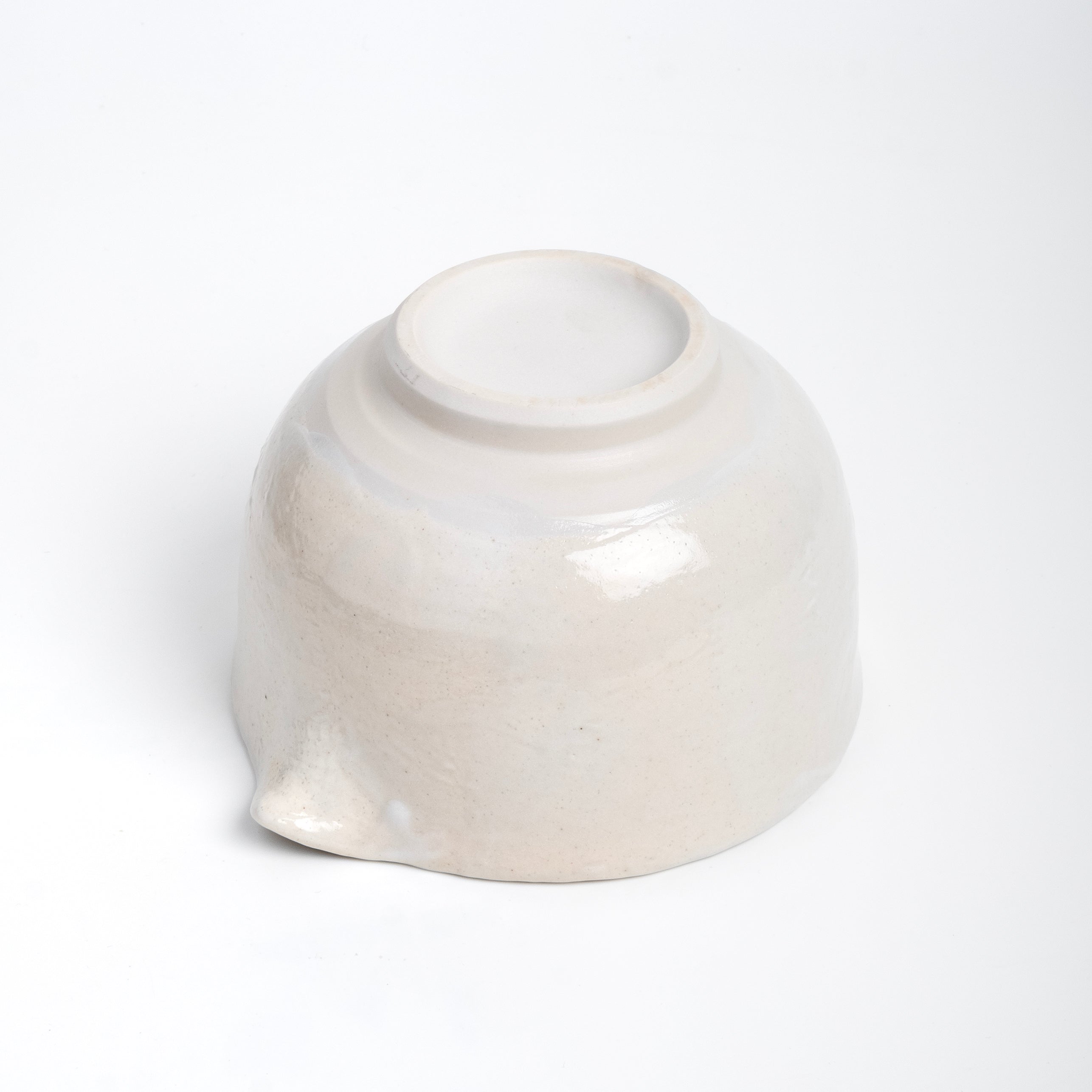 Shiro Kurimu Matcha Bowl with Spout