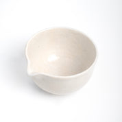 Shiro Kurimu Matcha Bowl with Spout