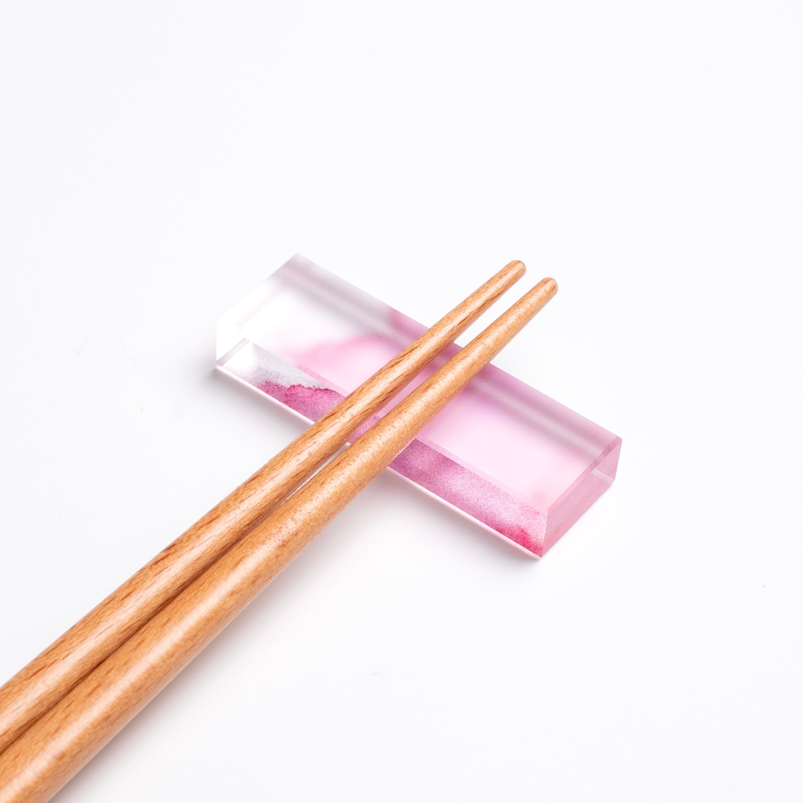 Watercolour Chopstick Rest - Rose