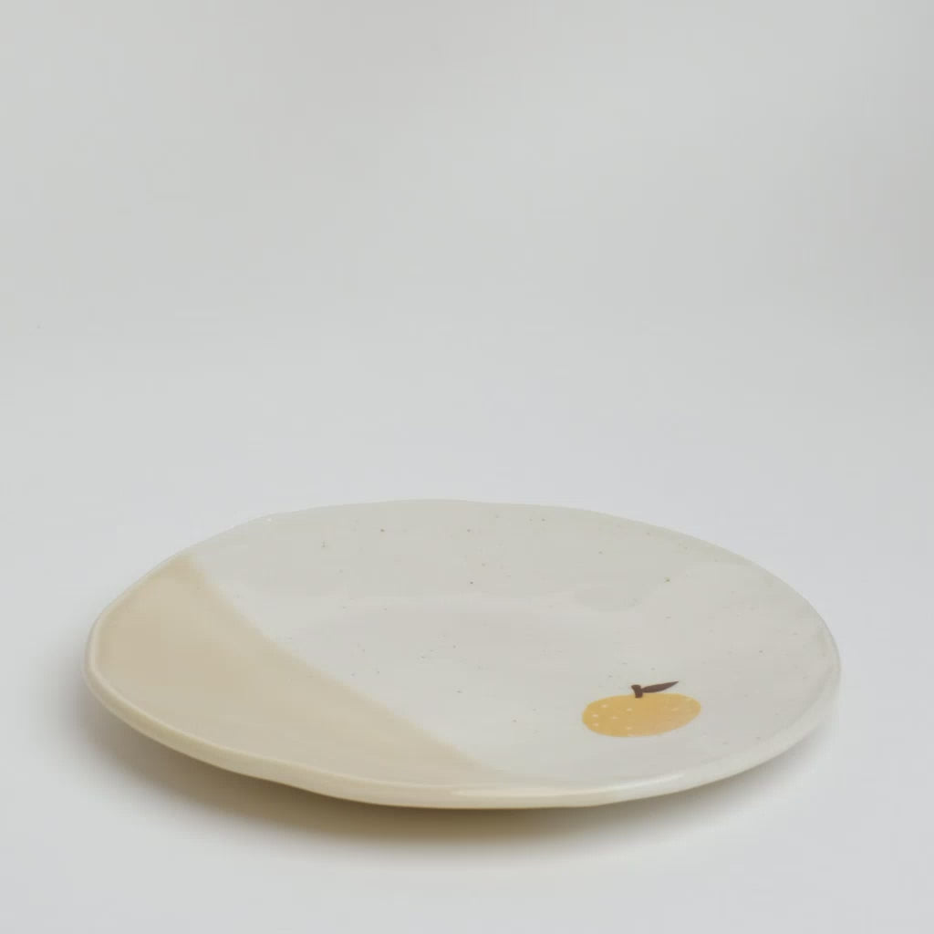 Izawa Small Plate 17cm - Yuzu