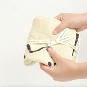 Huggy Bear Hand Towel Beige - 34cm