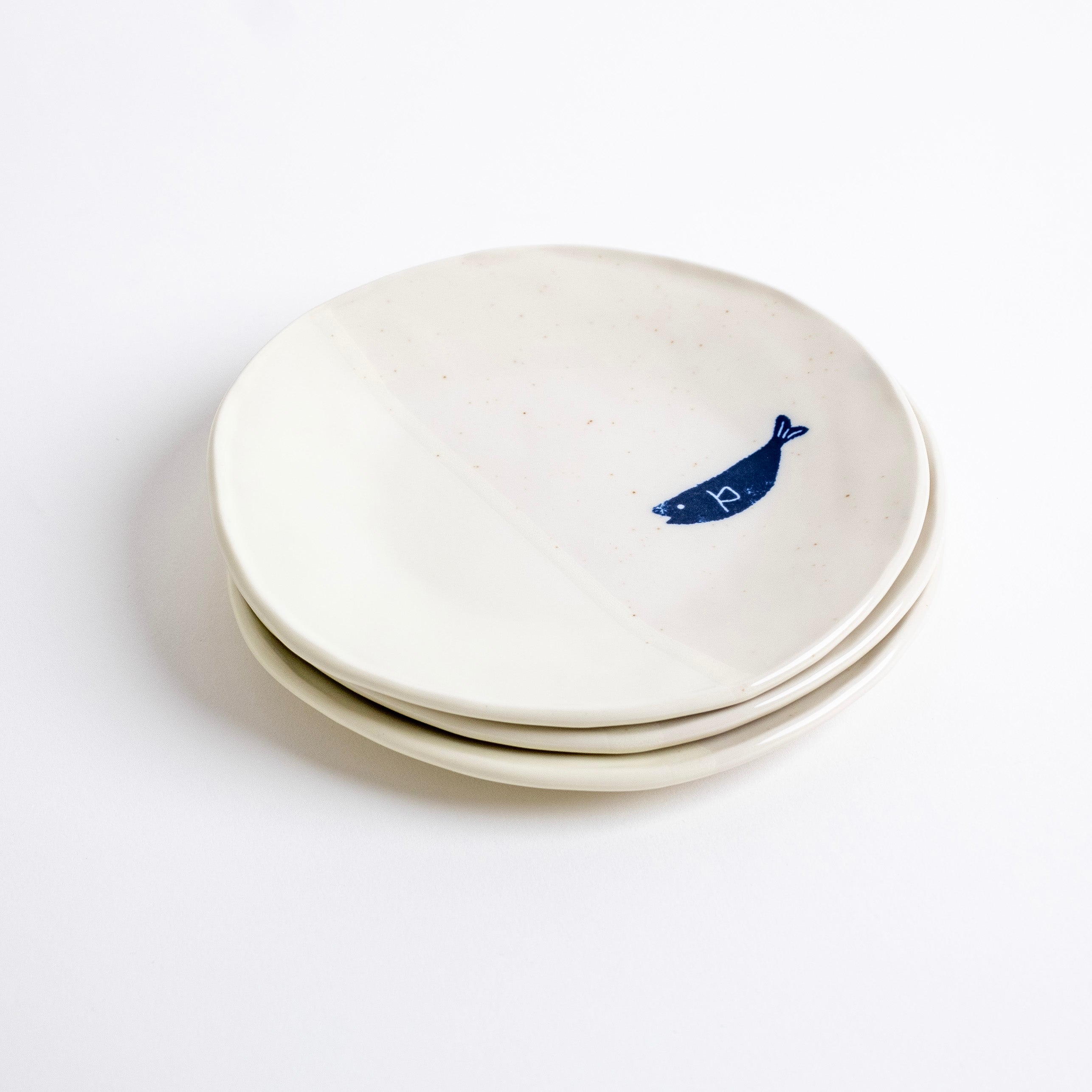 Izawa Small Plate 17cm - Fish